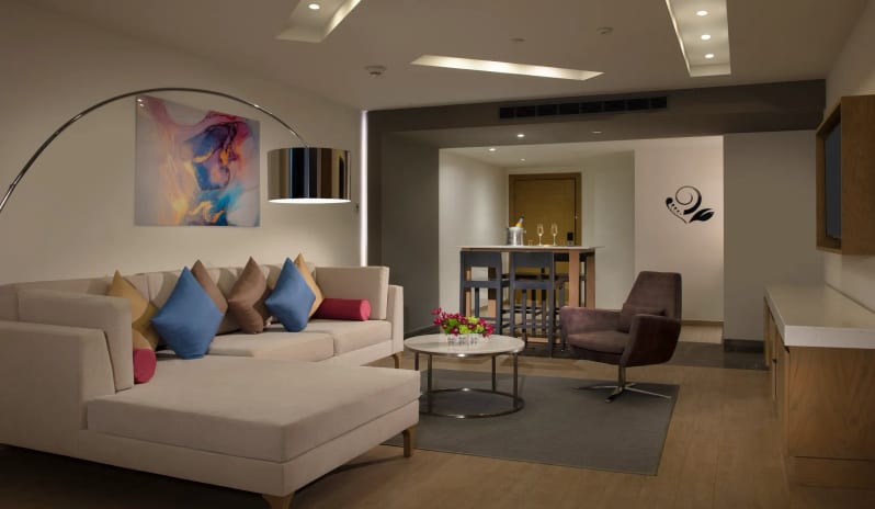 Secrets Riviera Cancun - Preferred Club Master Suite Ocean View  Living Room